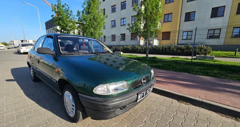 samochody osobowe Opel Astra cena 2900 przebieg: 275000, rok produkcji 1999 z Serock